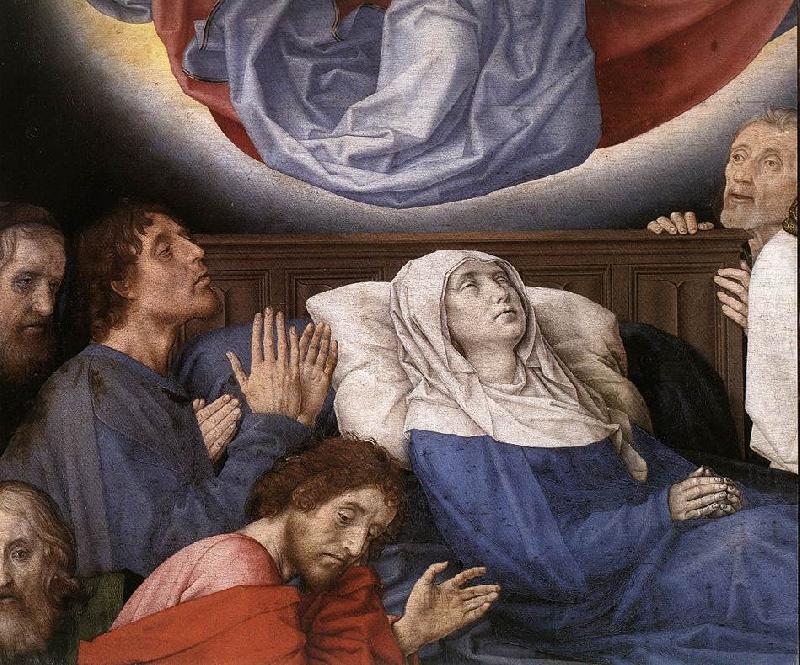 The Death of the Virgin (detail), GOES, Hugo van der